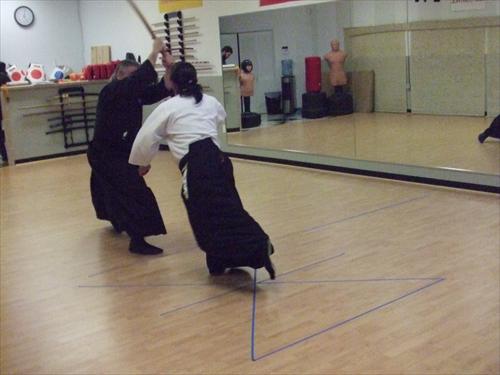 kumitachi training at the Dojo- 2008.jpg
